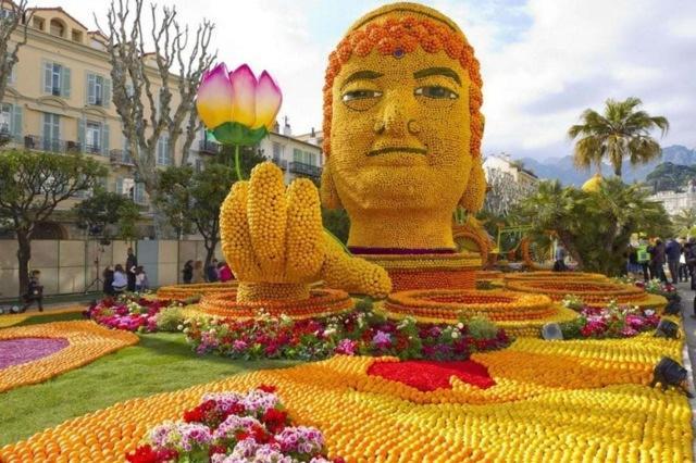 Le Jardin Des Muses -Parking Prive - Centre-Ville - Bord De Mer Menton Ngoại thất bức ảnh